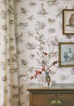 Lewis & Wood Bewick Birds Wallpaper